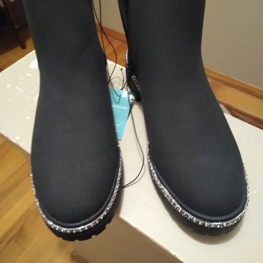 Women's Fashion Ankle Booties/ W/ Bling